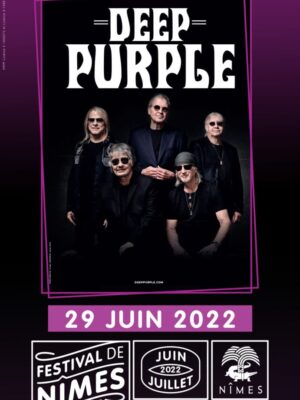 Deep Purple à Nîmes le 29 Juin 2022 à 20h30